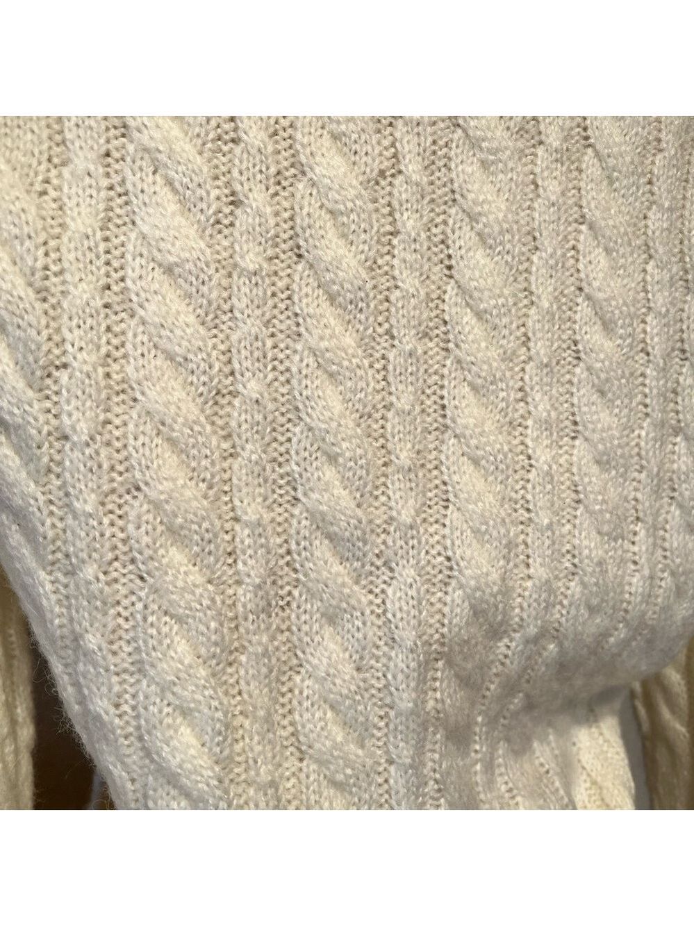NWT $118 French Connection Jacqueline Mock Neck Long-sleeve Sweater S/M - Picture 6 of 6